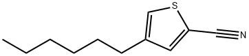 4-hexylthiophene-2-carbonitrile/1224430-39-0